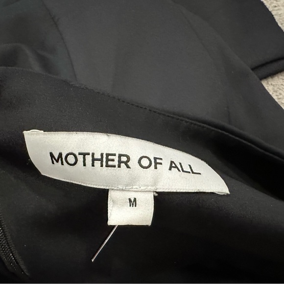 Mother of All Clio Cutout Sheath Dress Black Medium M - Picture 7 of 9